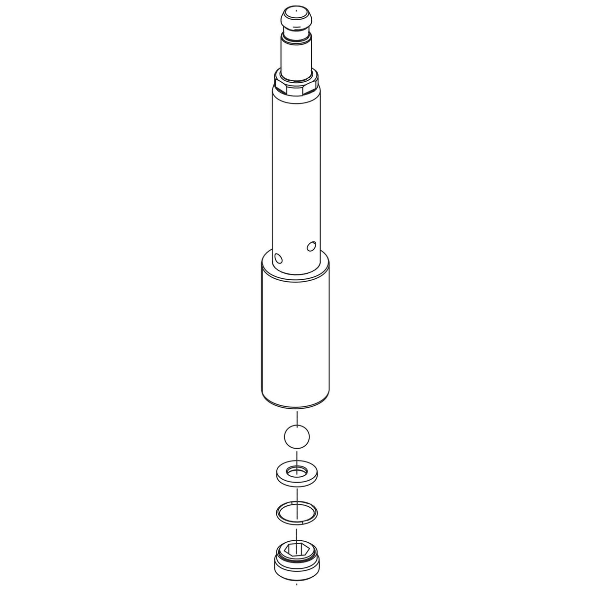 25B082 - Merkur Piston Rod Assembly Kit