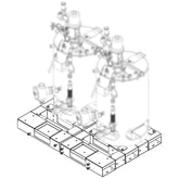 26C549 - Base, support de trémie