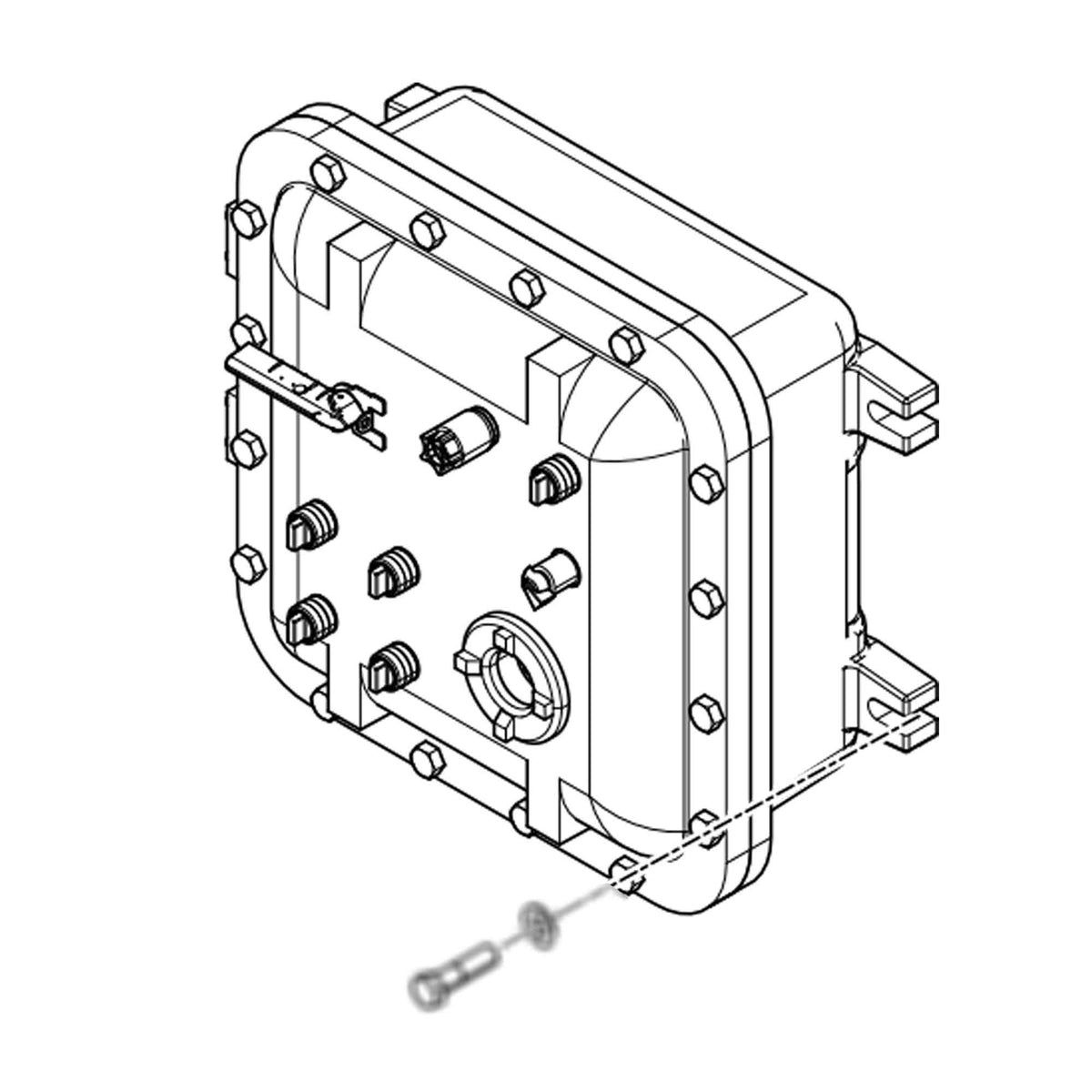 26C905 - Boîte de jonction 240 V (dangereux)