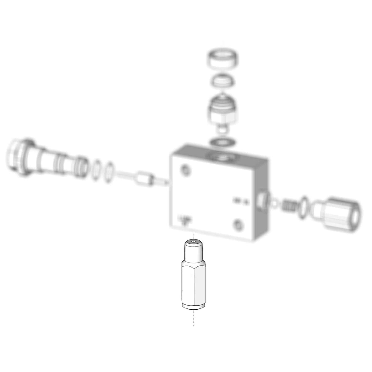 563211 - Single Ball Check Valve