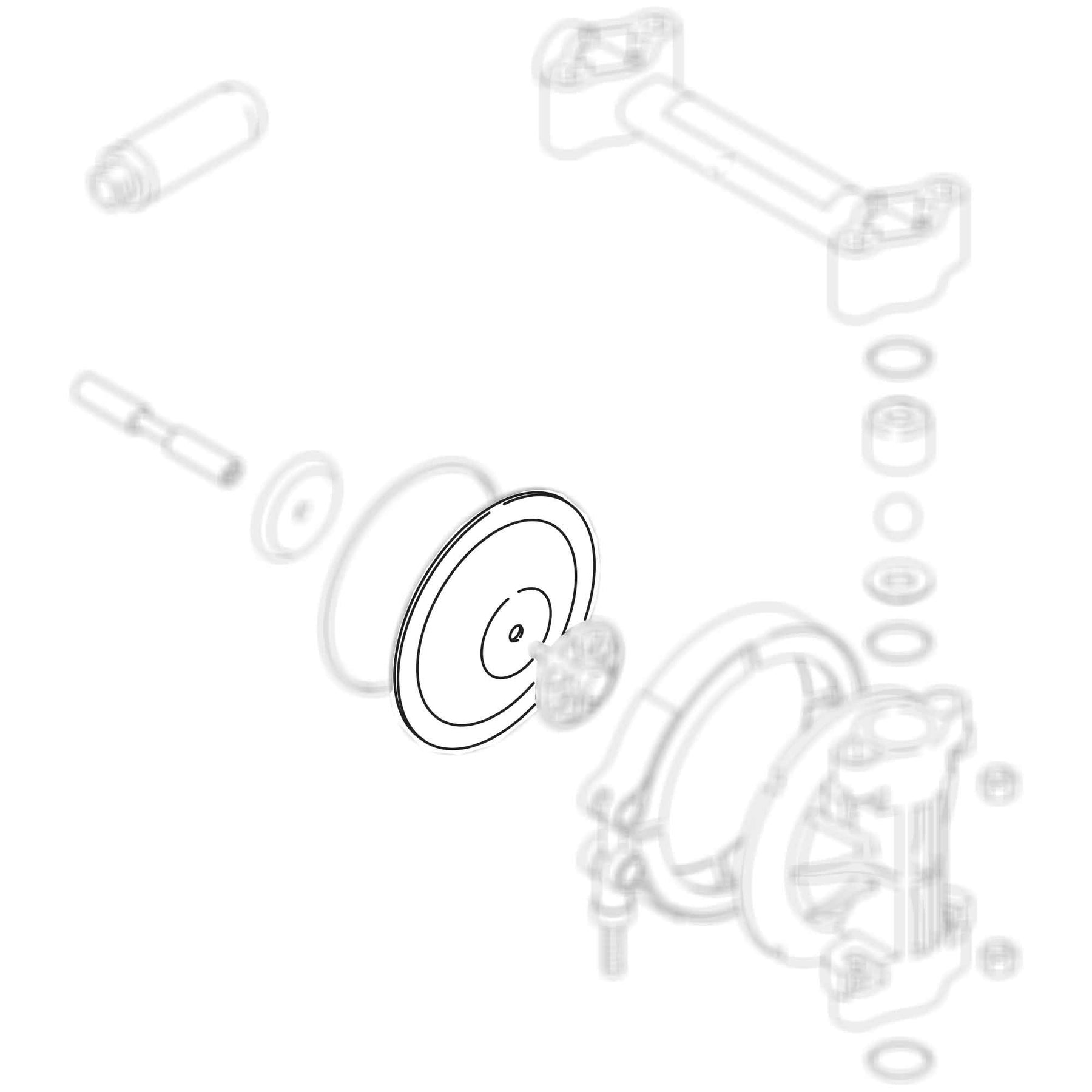 D03006 - 307 Diaphragm Santoprene Kit