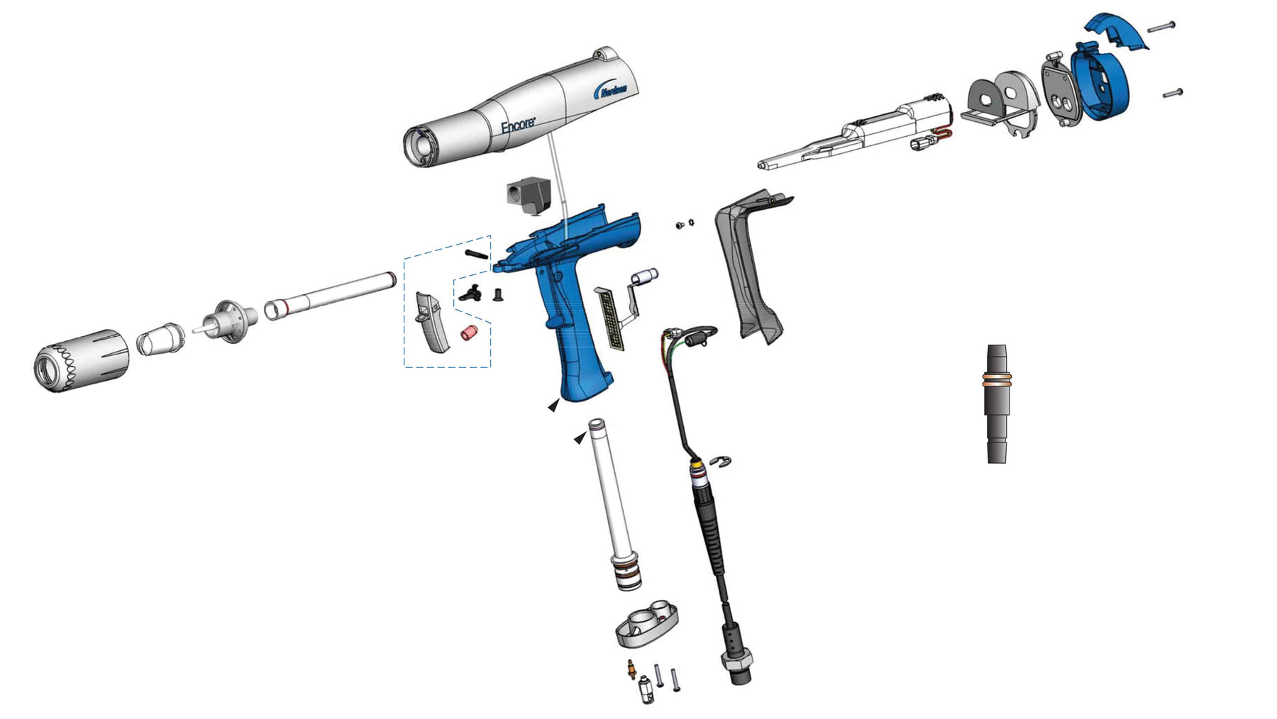 Nordson Powder Spray Gun Parts | HMFT