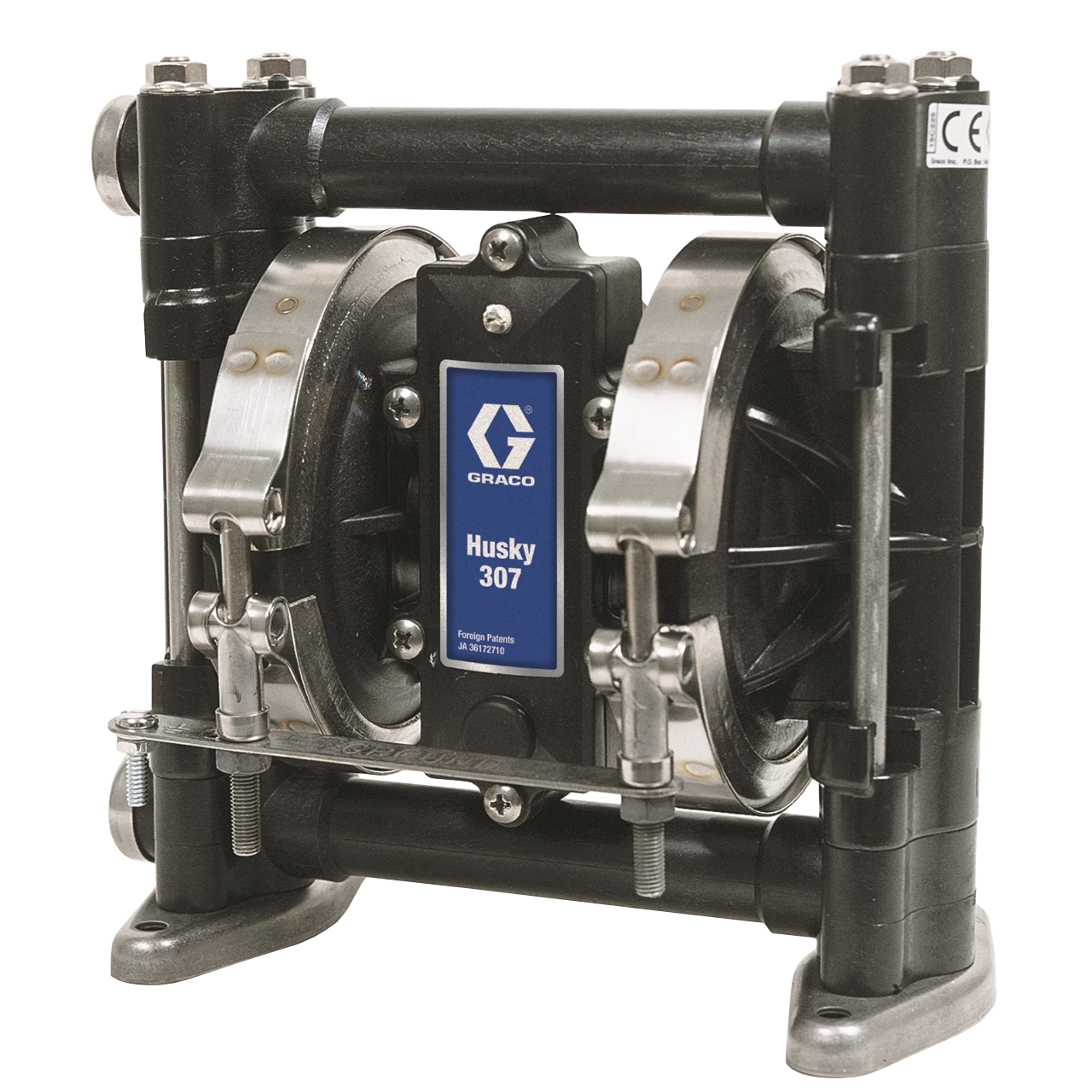 D3A955 - Husky 307 Double Diaphragm Pump 0.375", 7 gpm